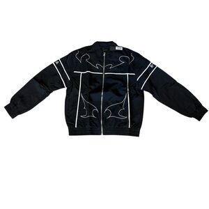 RtA Black Jacket with White Accents